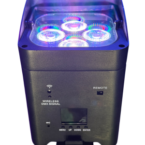 KIT 6U PAR LED  4X50W WIFI