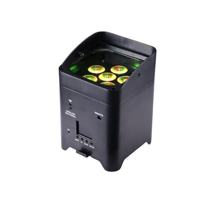 KIT 6U PAR LED 4X50W WIFI