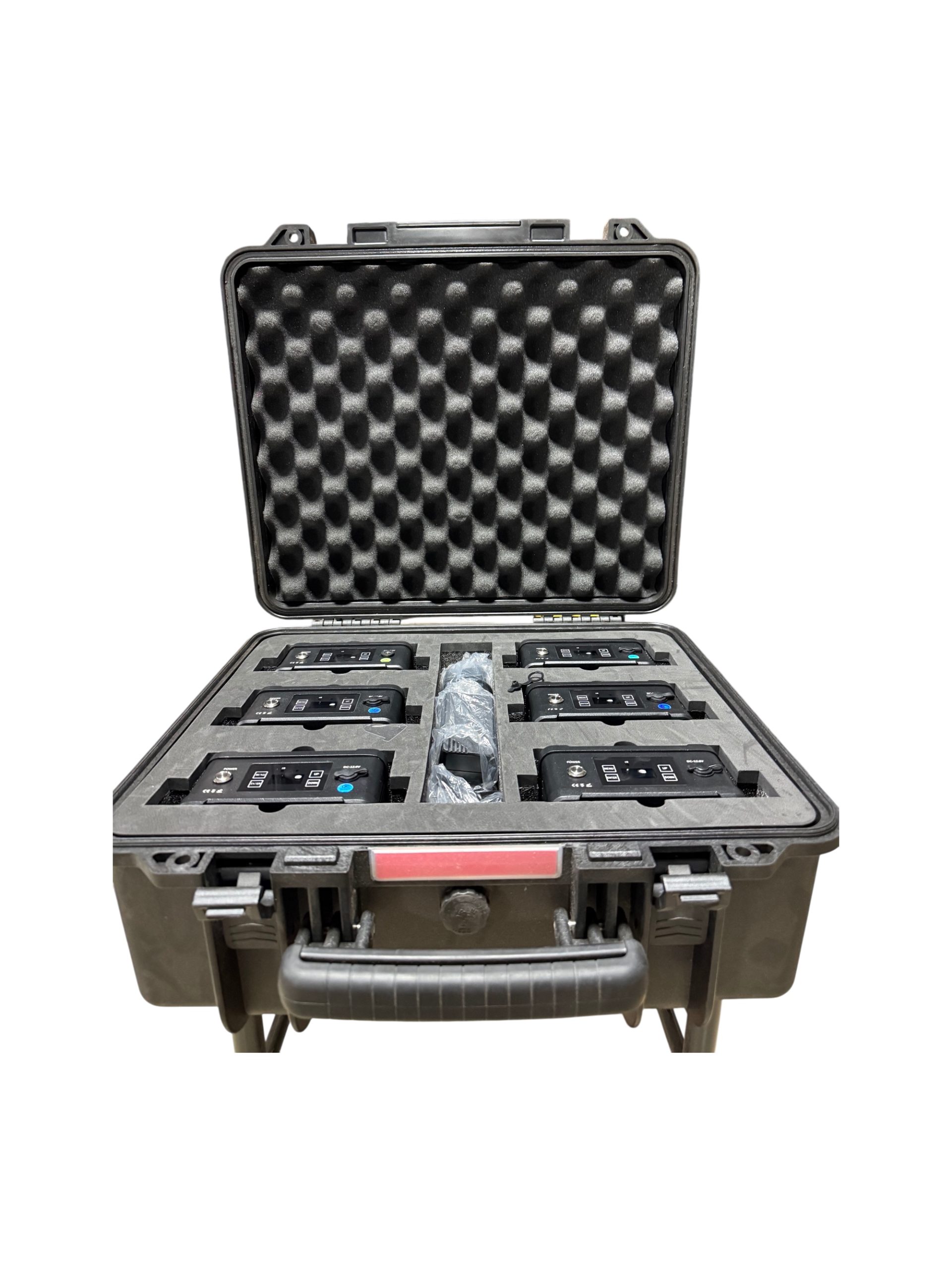 KIT 6 FOCOS LED INALÁMBRICOS 4X20W CON BATERÍA + CASE (RGBWA+UV 6 en 1) - Imagen 4