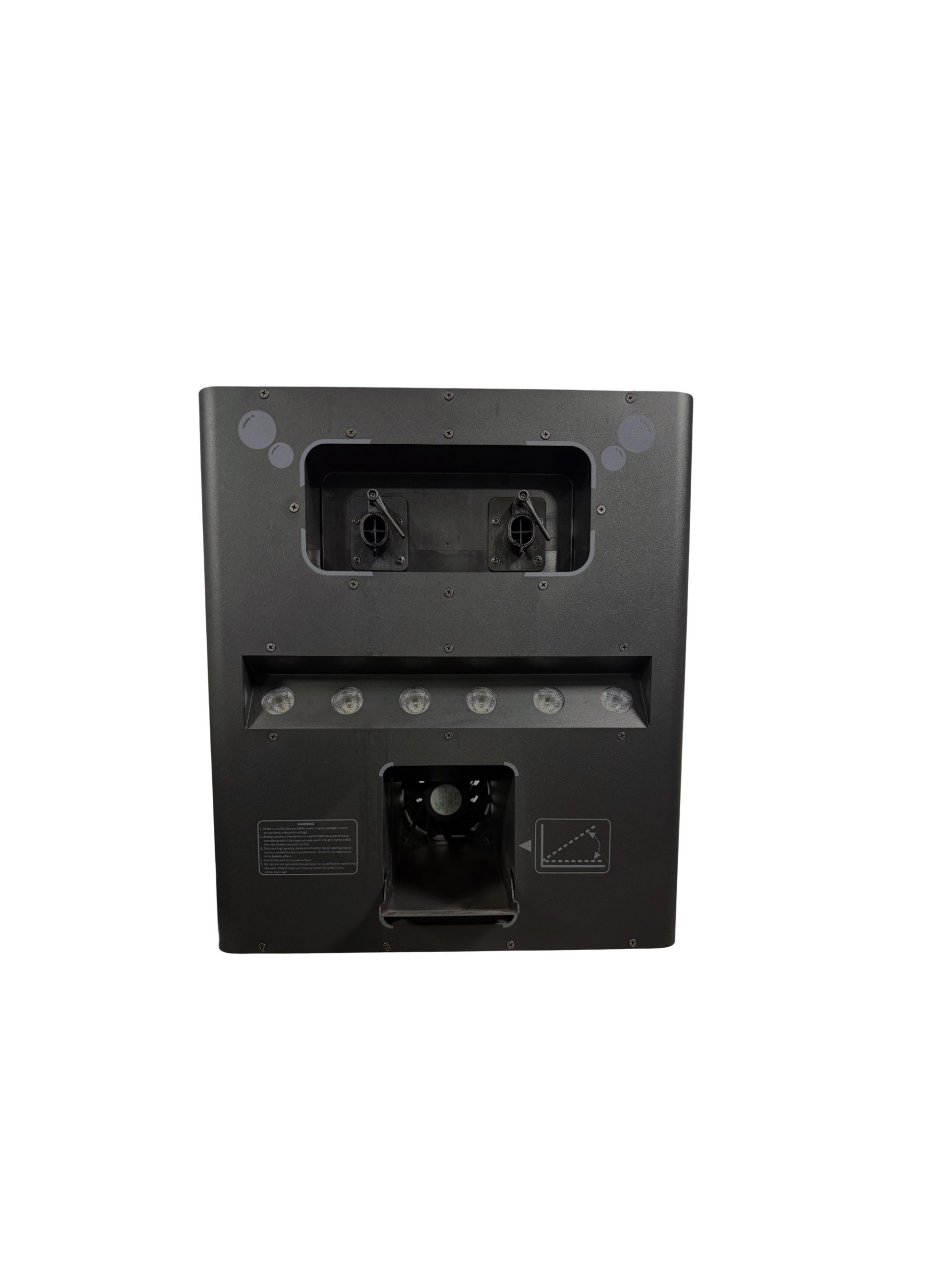 MAQUINA DE BURBUJAS DE HUMO 2 SALIDAS - SC LIGHTING